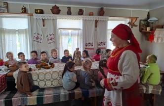 Изба русской старины 